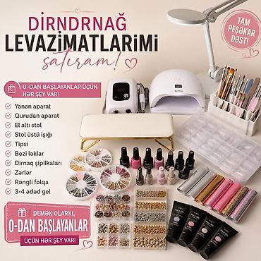 Tam peşəkar dırnaq dəsti – O-dan başlayanlar üçün hər şey bir yerdə!