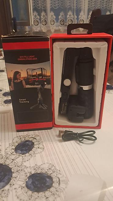 kondisioner stabilizator: Q18 Fill Light Gimbal Stabilizer – smart izləmə funksiyalı — 6