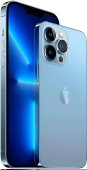 fold 3: IPhone 13 Pro, Колдонулган, 128 ГБ, Sierra Blue, Коргоочу айнек, Куту, Каптама, 85 %