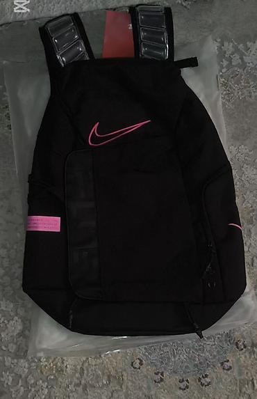 оригинал кроссовки найк: Рюкзак Nike Elite — спортивный/городской, цвет черный с розовыми — 1