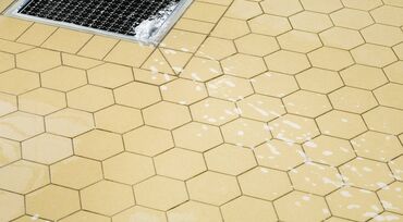 Резиновая плитка: Промышленная кислотоупорная плитка шестигранник Керамические — 20