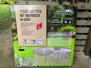 Baštenska dekoracija: Dekorativna baštenska ograda – komplet set cca 3,9 m - Tip — 12