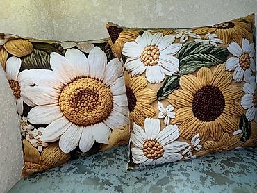 Подушки: Декоративные 2D наволочки для подушек с яркими принтами и эффектом — 10