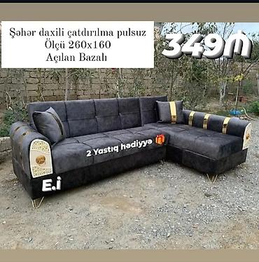divanda: Künc divan, Yeni, Açılan, Bazalı, Parça, Şəhərdaxili pulsuz çatdırılma — 1