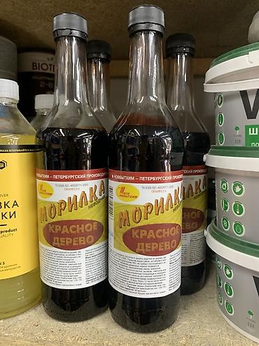 Внутренняя отделка: Морилка «Красное дерево» (неводная), 0,5 л - Оттенок: имитация — 1