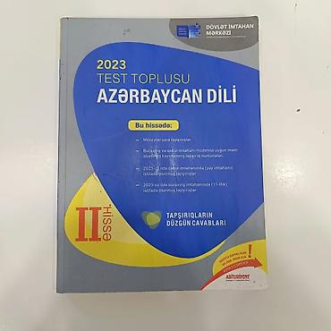 Testlər: Azərbaycan dili Testlər 11-ci sinif, DİM, 2-ci hissə, 2023 il — 2