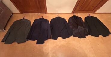 Kostyumlar: Qara Zolaqlı kostyum-50m Ölçüsü—52 Kişi üçün 3 hissəli klassik — 7