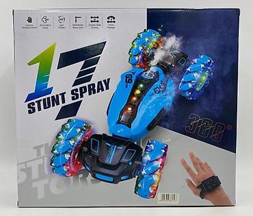 Oyuncaqlar: Stunt Car Q9 uzaqdan idarə olunan kaskadyor maşını tüstülü - 2.4G — 1
