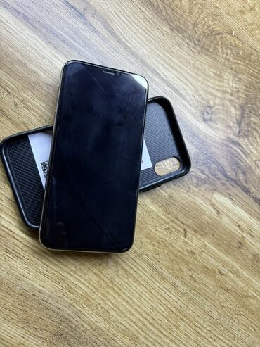 айфоны бу бишкек: IPhone Xs, Колдонулган, 64 ГБ, Күмүш, Каптама