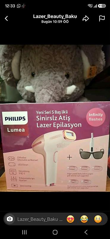 braun epilyator: Yeni vakumlu paketde evde lazer cihazlarinin topdan ve parakende — 6