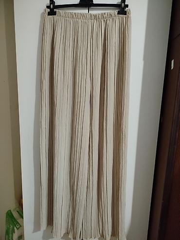 Kompleti: Dvodijelni komplet od plisirane tkanine – bež od L xl xxl - Gornji — 4