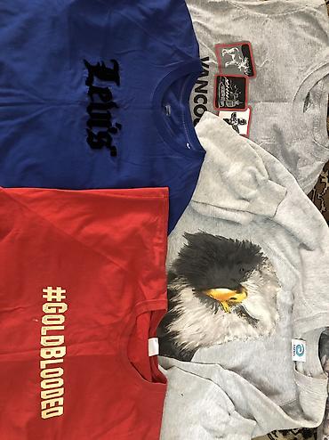 Футболки: Мужская футболка, 2XL, Стандарт, LeviS, Новый, цвет - Синий, Самовывоз — 5