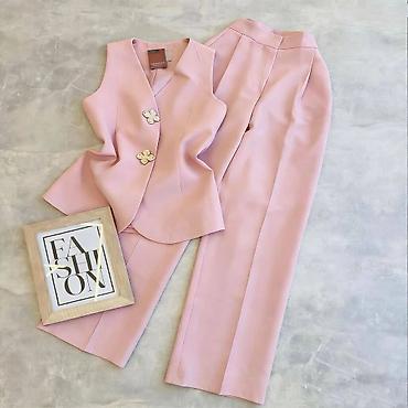 Kompleti: Ženski elegantni komplet – prsluk i pantalone - Dvodijelni set — 9