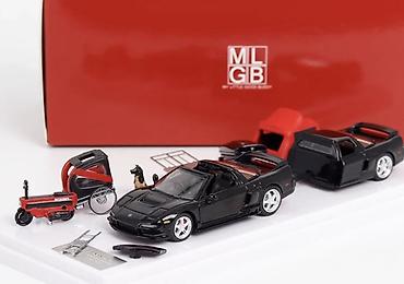 stranger things lego: Honda/Acura NSX 1:64 miqyaslı sport avtomobil modelinin mini diorama — 1