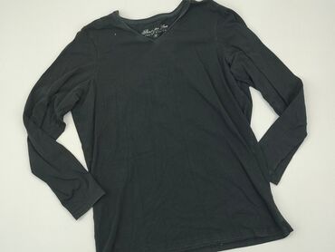 bluzki czarne z długim rekawem: Blouse, Janina, 3XL (EU 46), condition - Good