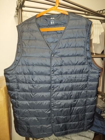куртка юникло: Куртка XL (EU 42), 2XL (EU 44), цвет - Синий