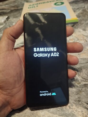 a22 qiymeti: Samsung A02, 32 GB, rəng - Qırmızı, Sensor