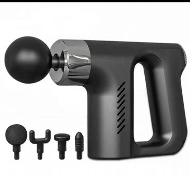 Массажеры и массажные аксессуары: Мышечный массажер gun кн-740 используется для уменьшения мышечной