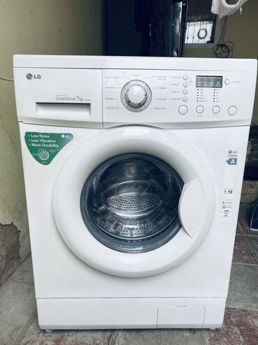 shivaki 82 ekran smart: Paltaryuyan maşın LG, 7 kq, İşlənmiş, Avtomat, Qurutma var, Kredit yoxdur