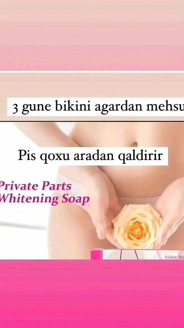 Vaginal və bikini nahiyəsi üçün xüsusi gigiyenik sabun - “Private