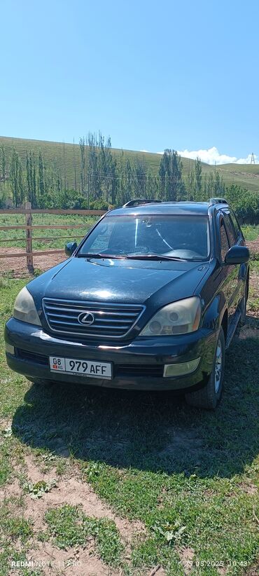 Унаа сатуу: Lexus GX: 2003 г., 4.7 л, Автомат, Газ, Кроссовер