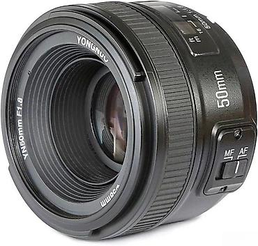 kamere: Obyektiv "Yonguo 50mm f1.8"Yongnuo-dan Canon fotoaparat modelləri üçün — 1