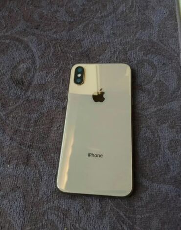 i̇phon x: IPhone X, 256 GB, Ağ, Barmaq izi, Face ID