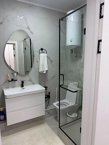 Продажа квартир: 1 комната, 44 м², Асанбай мкр 3 этаж, Евроремонт — 4