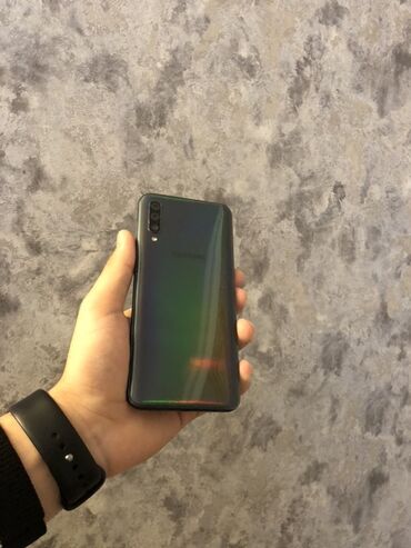infinix hot 50 pro plus qiymeti: Samsung Galaxy A50, 64 GB, rəng - Qara, Barmaq izi