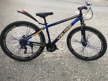 İdman velosipedləri: Velone MTB velosiped. mavi rul — 3