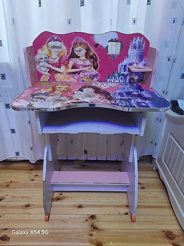 dairevi masa: Uşaq yazı/çəkmə masası – “prinsessa” temalı - Rənglər — 2