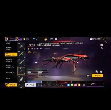 ps 3 cd: Free Fire oyun içi hesabında nadir silah dəri kolleksiyası Paketə — 4