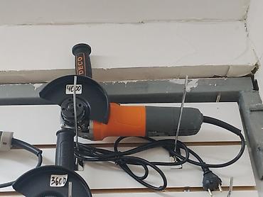 судейский молоток: Угловая шлифмашина (болгарка) DECO - Компактный корпус с удобным — 1