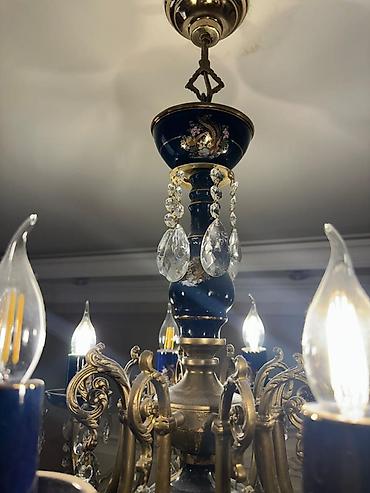 şamdan: Çılçıraq, 8 lampa — 6