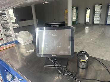корзины оптом: POS‑система для магазина/кафе: сенсорный терминал aQpos + стационарный — 1