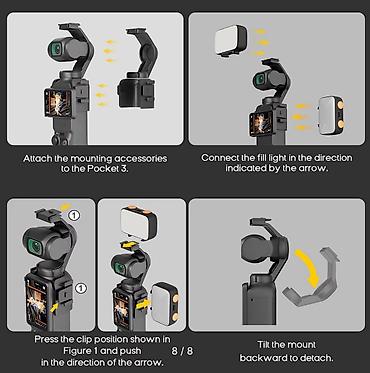 redmi note 12 pro max: Свет накамерный для DJI Pocket 3 – DJI Pocket 4. Продаю инновационный — 7