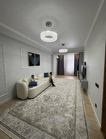 3 комнаты, 85 м², Тунгуч мкр Элитка, 2 этаж, Евроремонт