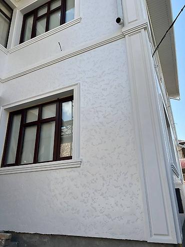 Фасадные работы: Декоративная фасадная отделка “Короед” + архитектурный декор - — 4