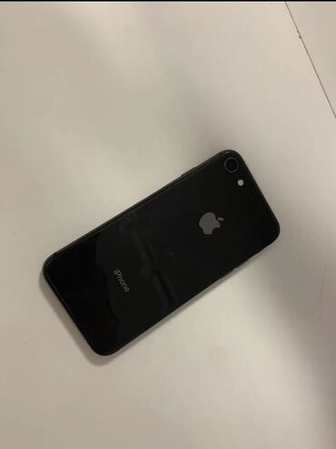 Apple iPhone: IPhone 8, Б/у, 256 ГБ, Черный, Зарядное устройство, Чехол, 100 %