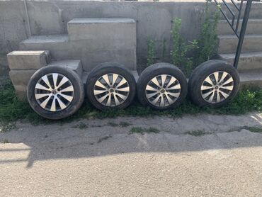 Колеса в сборе: Колеса в сборе R 16, Б/у, Комплект, Легковые, Литые, отверстий - 5