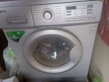 wifi адаптер 5g: Paltaryuyan maşın LG, 6 kq, Avtomat, Qurutmasız