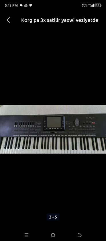 korg pa 700: Kimde varsa mənə yazsın axtarıram pa 3 x 61 ucuz qiymate