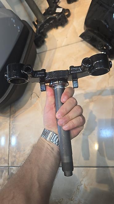 3 46 most: Moped/mototsiklet üçün alt sükan körpüsü (triple clamp, sükan dayağı) — 3