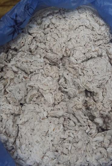 куплю остатки ткани: Məhsul: Yumaq şəklində pambıq hörgü tullantısı (recycle xammal) — 3