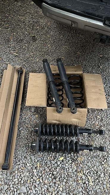 4runner: Комплект родных амортизаторов Tokico - Toyota 4Runner N280 / Тойота — 1
