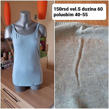 Majice na bretele: Ženske majice na bretele – više modela 1) Svetlozelena potkošulja bez — 7