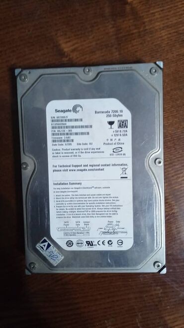 Жесткие диски, переносные винчестеры: Накопитель, Б/у, Seagate, HDD, Для ПК