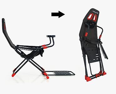 trak racer: Игровое кресло, Новый, Без колесиков, цвет - Черный — 6