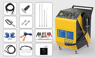 Автосервисное оборудование: AUTOOl QSD301 Quru Buzla Təmizləmə Aparatı Peşəkar quru buz püskürtmə — 3