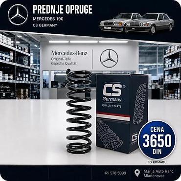 Opruge: MERCEDES 190 OPRUGE | Opruge mercedes 190 su nove cena je po — 3